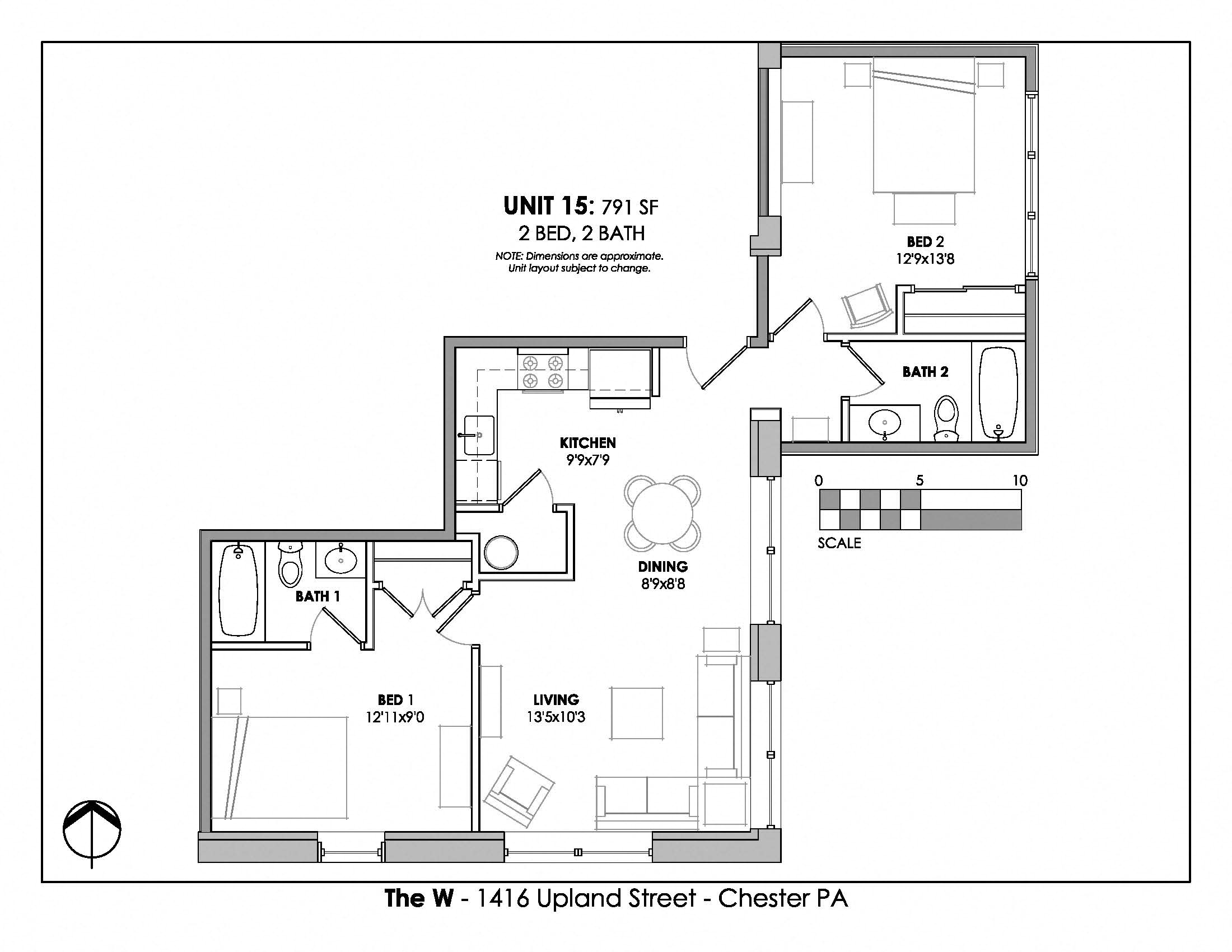 Suite A Floorplan